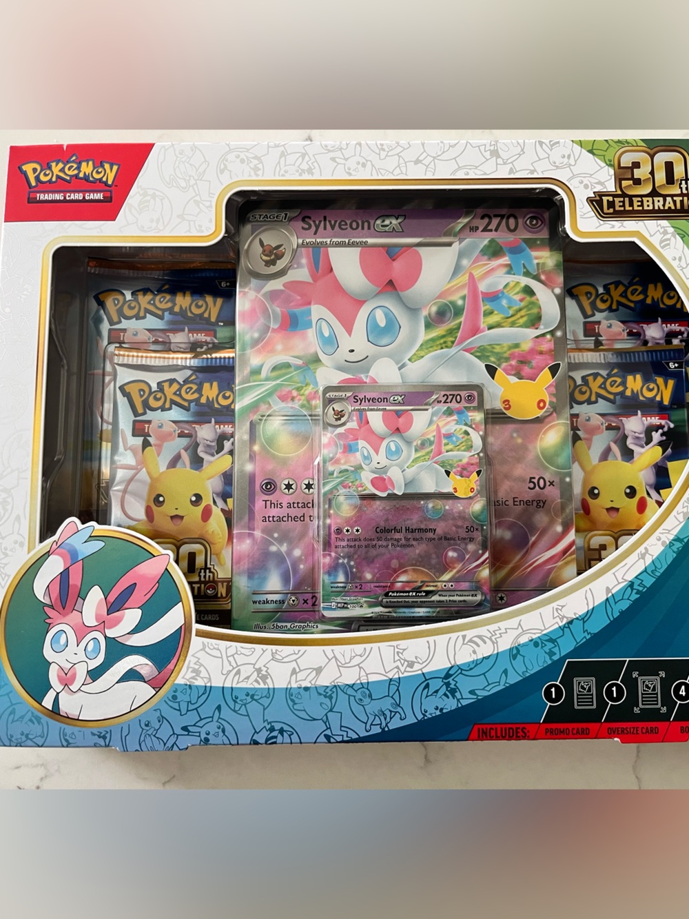 Sylveon ex Collector Box - Pink/White